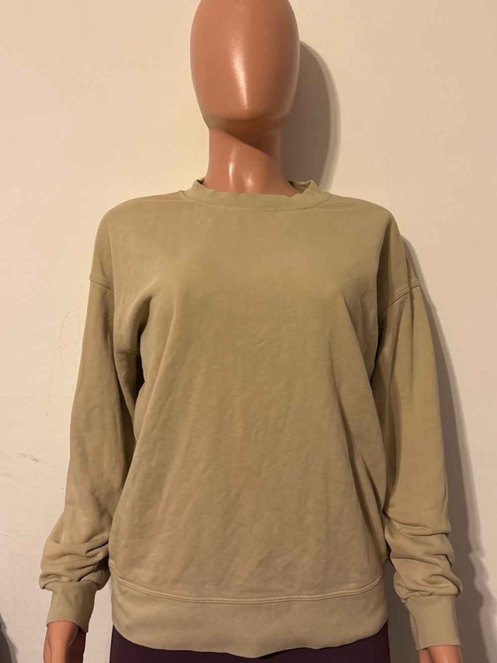 lululemon athletica Women's Crewneck Sweatshirt in Olive Green